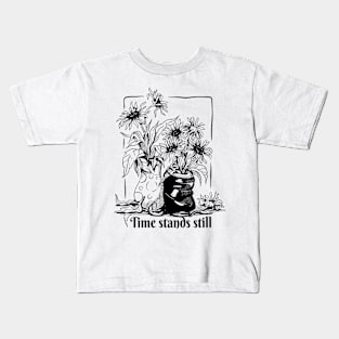 Botanic Daisies Serenity Kids T-Shirt